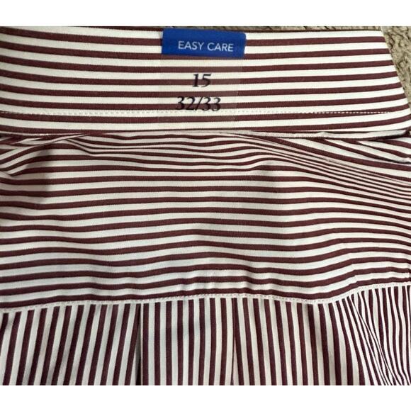 Croft & Barrow Shirt Mens 15 Classic Fit Button Down Easy Care Dress Shirt New - Picture 1 of 7